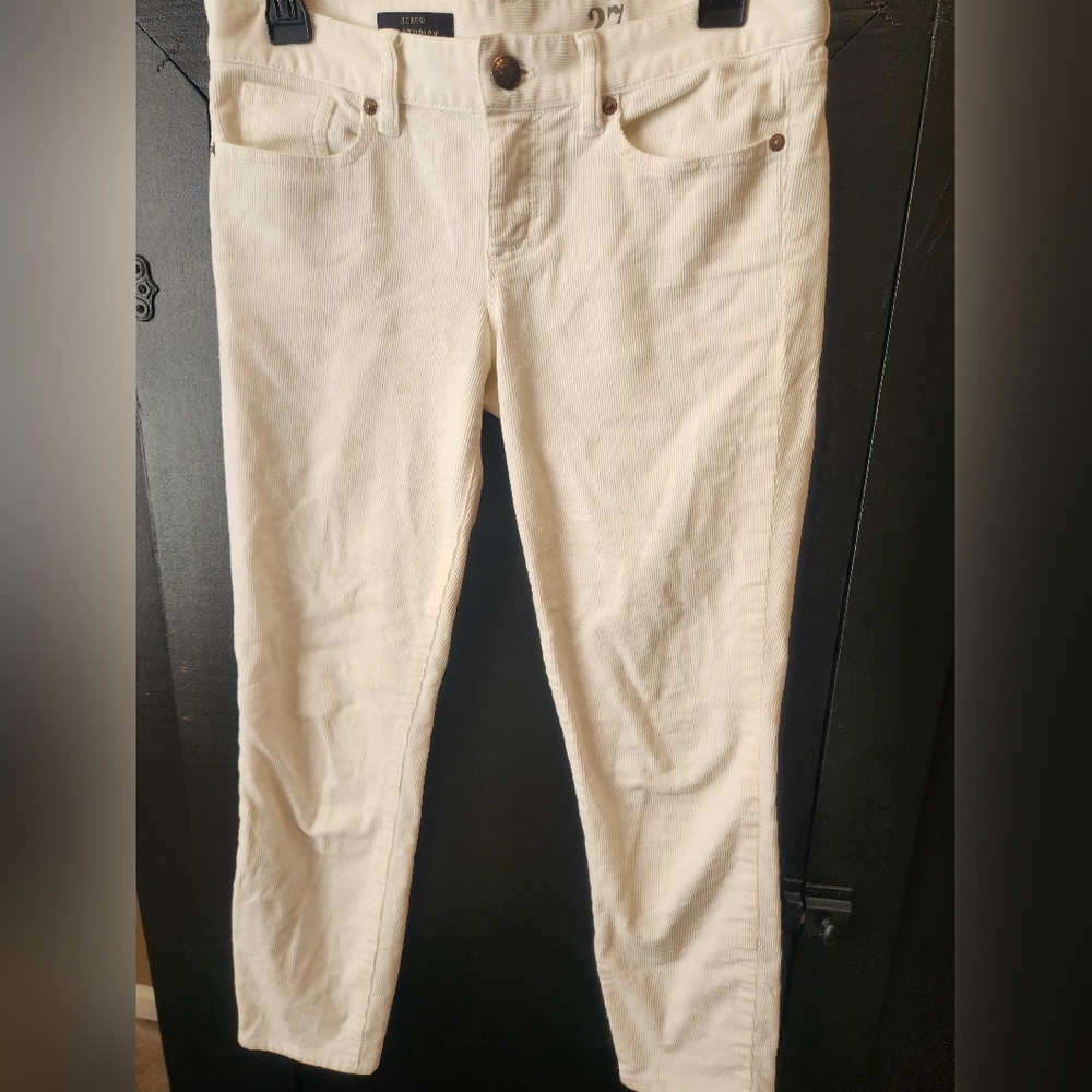 Womens J.Crew corduroy pants~size 27